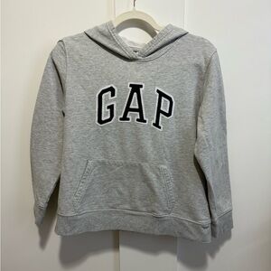 GAP Hoodie Sweatshirt Classic Gap Sweater Gray & Blue Casual Weekend